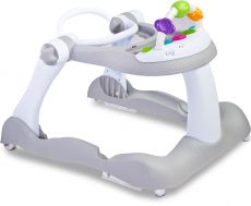 Ходунки-штовхач 2 в 1 Caretero (Toyz) Footsie Grey